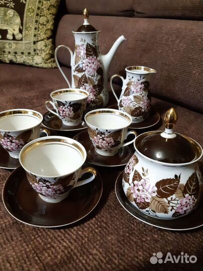 Сервиз СССР кофейный Рига