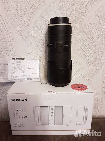 Объектив Tamron 70-210mm f4 VC canon в идеале