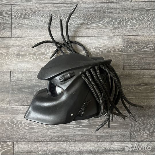 Мотошлем хищник predator размер L