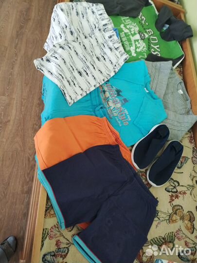 Детские вещи пакетом на мальчика 6-8 лет