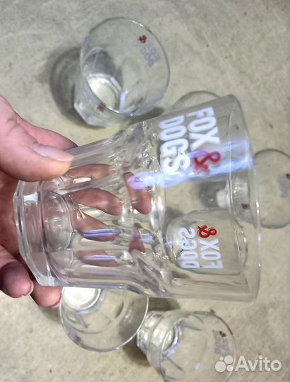 Стаканы за 2шт Fox&Dogs для виски 250мл