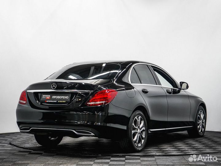 Mercedes-Benz C-класс 1.6 AT, 2015, 109 000 км