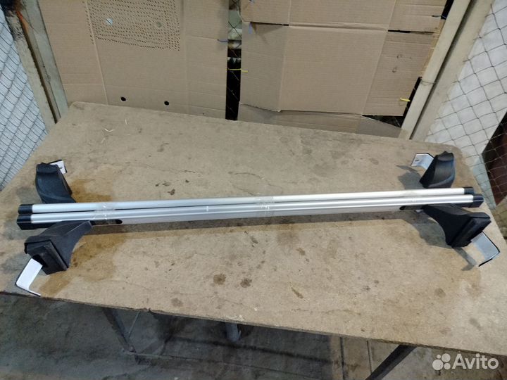 Багажник Atlant на крышу Renault Kaptur, Аэро дуги