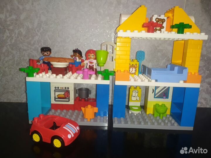 Lego duplo день рождения в семейном доме