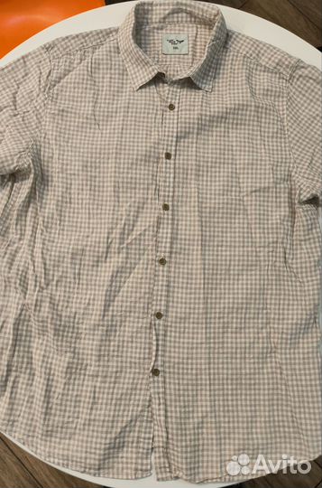 Primark, XXL, 56, рубашка лен коттон