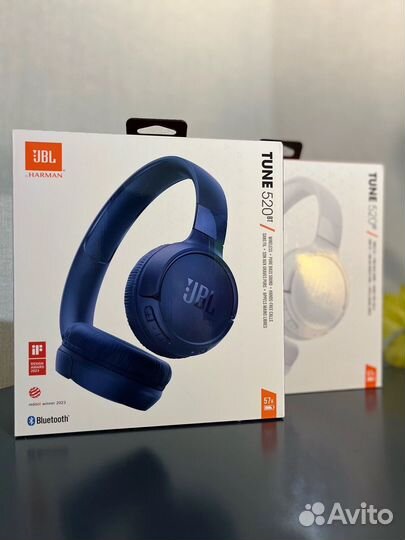 Беспроводные наушники JBL tune 520BT. Оригинал
