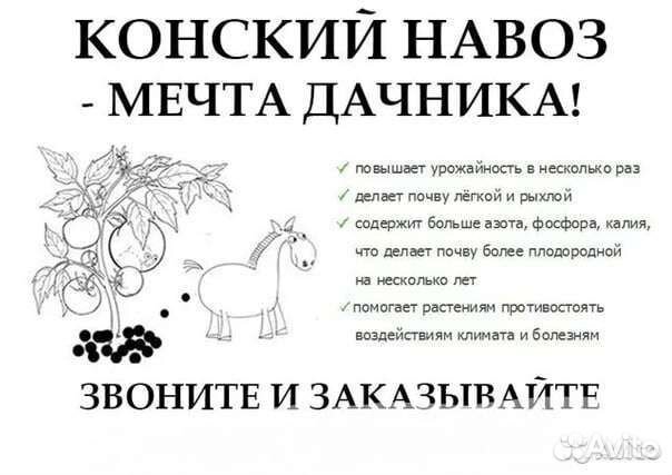 Конский навоз в мешках самовывоз