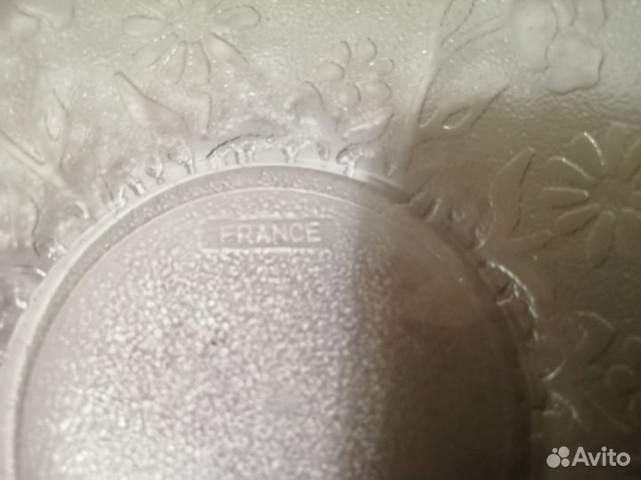 Две чашки с блюдцами стекло новые