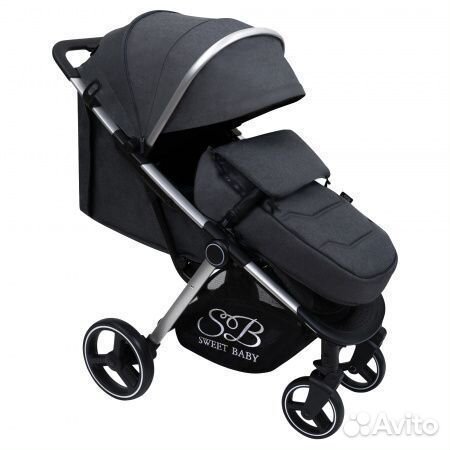 Прогулочная коляска Sweet Baby Suburban Light gray