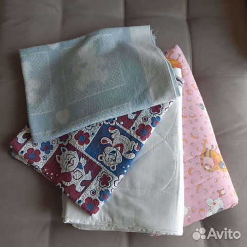 Одеяла детские и пелёнки