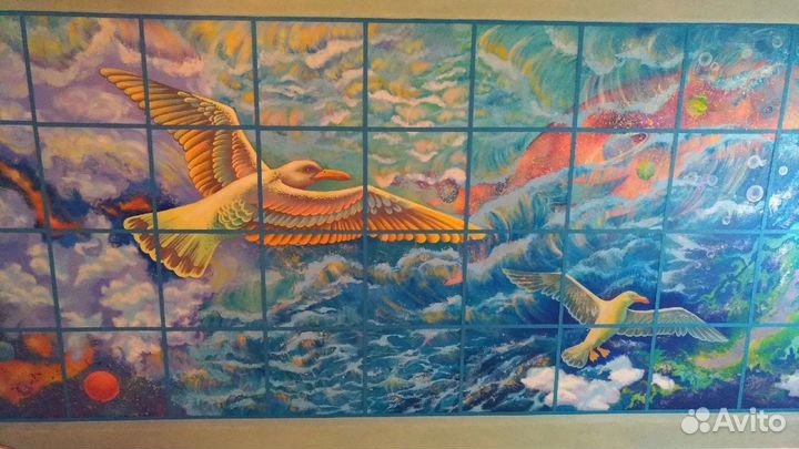 Художник, роспись стен