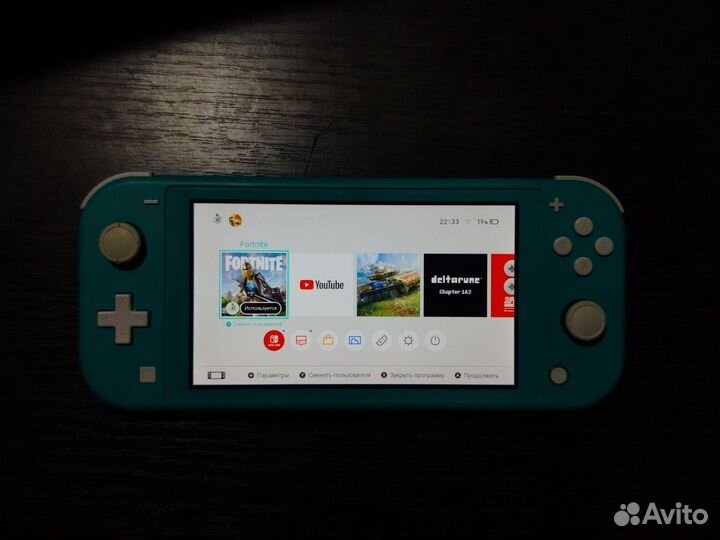 Nintendo switch lite с играми