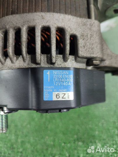 Генератор Nissan Serena CC25 MR20DE 2007