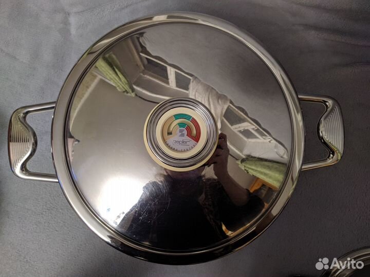 Кастрюля Zepter 5.5литра,24диаметр + индукция