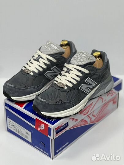Кроссовки New Balance 990 серые 2
