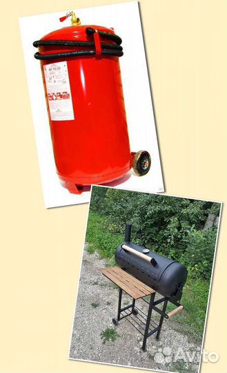 Использованные баллоны