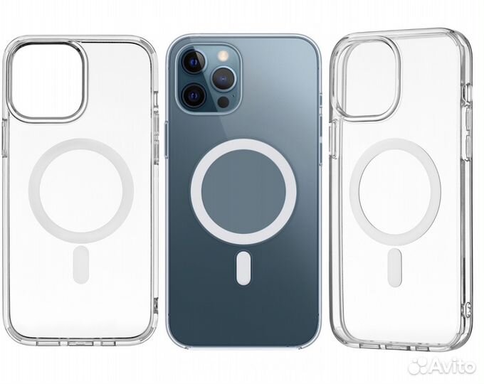 Прозрачный чехол MagSafe Case iPhone 11 Pro Max