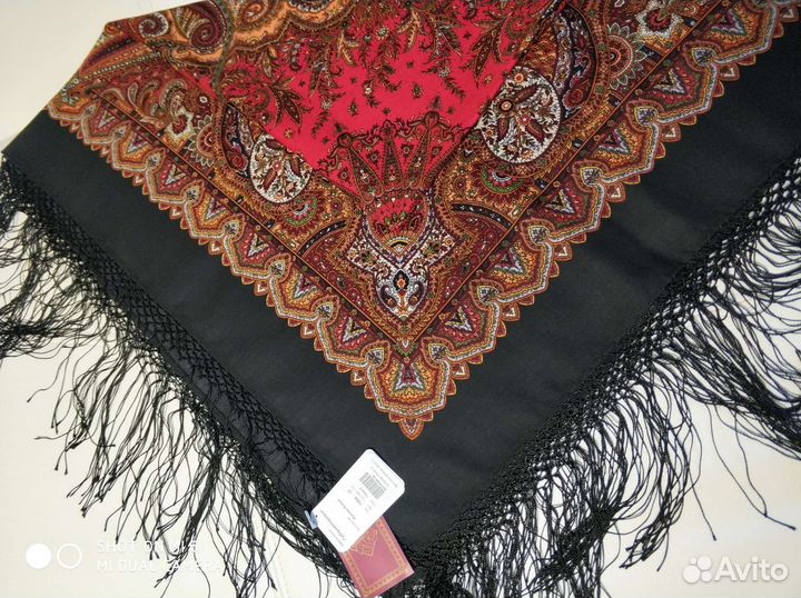 Платок шаль шерсть
