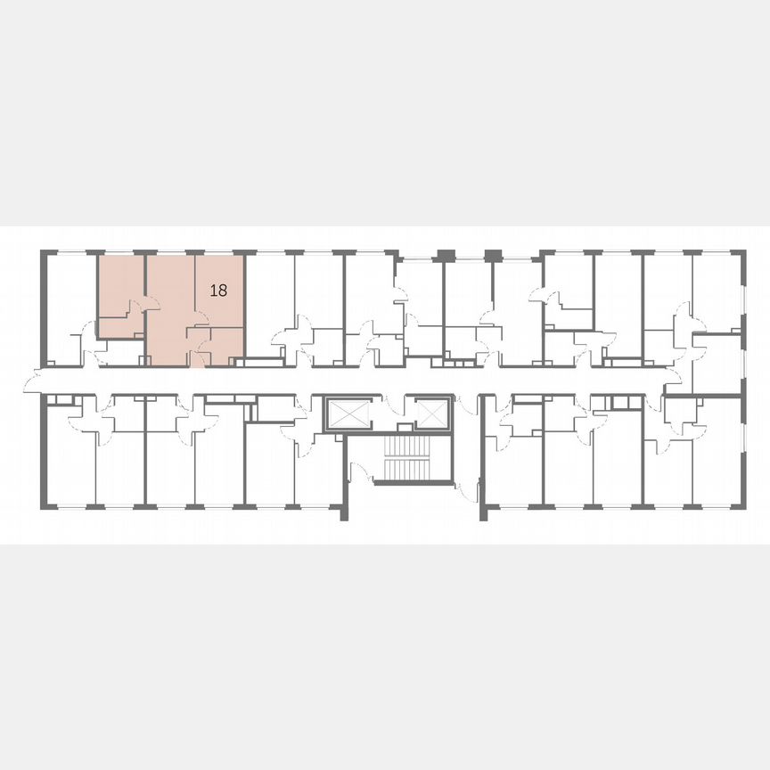 2-к. апартаменты, 51,8 м², 3/11 эт.