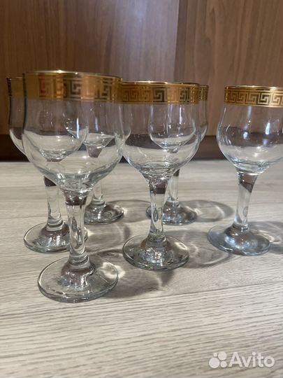 Хрустальные фужеры бокалы