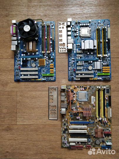 Материнские платы и железо LGA775