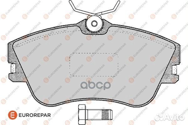 Колодки тормозные перед volkswagen T4 2.0/1