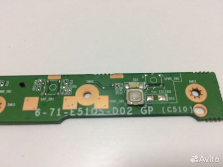 Кнопка включения ноутбука DNS C5100Q