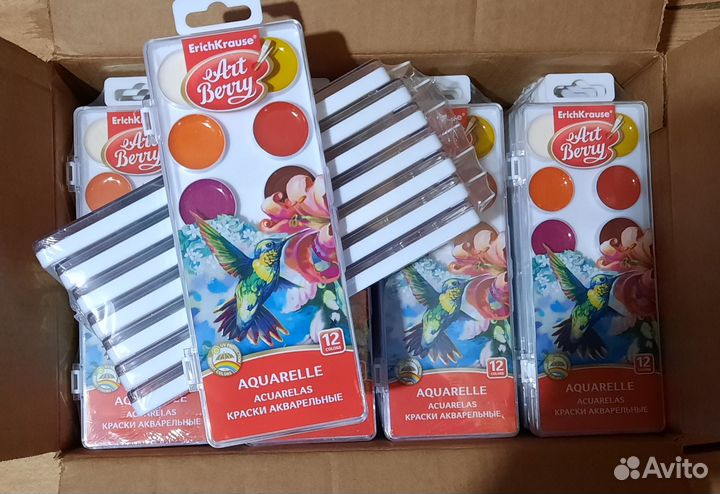 Акварельные краски