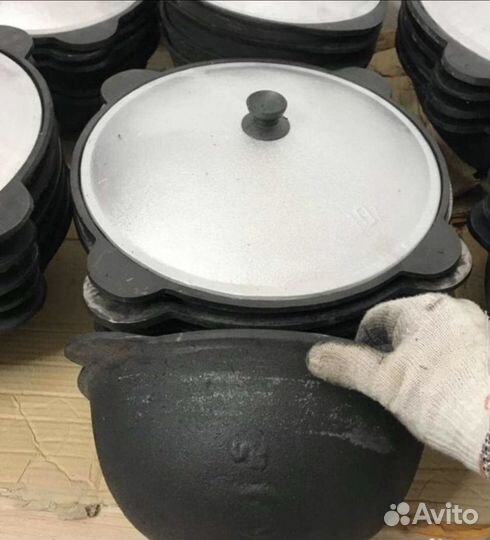 Казан чугунный 4 литpa