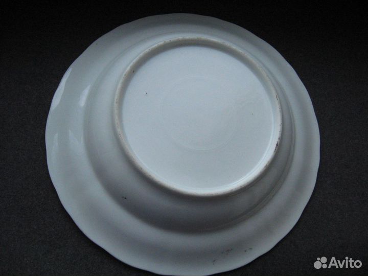 Антикварная тарелка фарфор для моих родителей