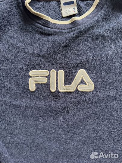 Винтажный свитшот fila