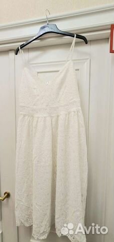 Платье летнее белое