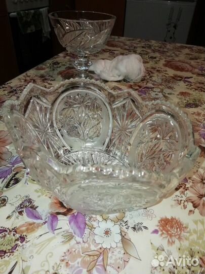 Хрустальные вазы советские