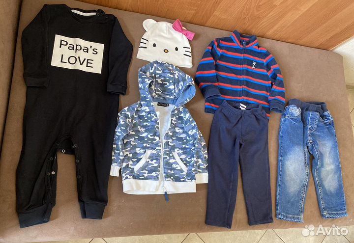 Детские вещи пакетом для девочки 86-92