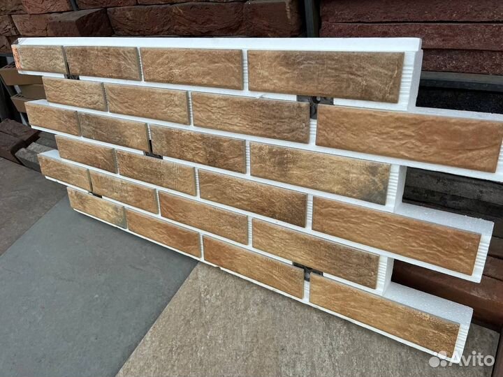 Фасадные термопанели с клинкерной плиткой ппс