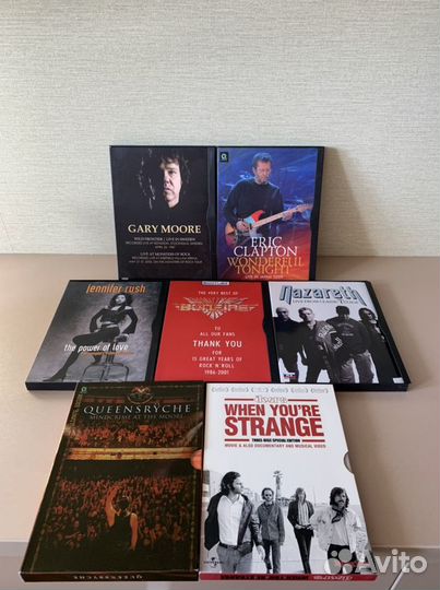 DVD диски. Bonfire, The police, Europe, Eurytmics