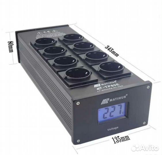 Распределитель сетевой фильтр питание 4-6-8 постов