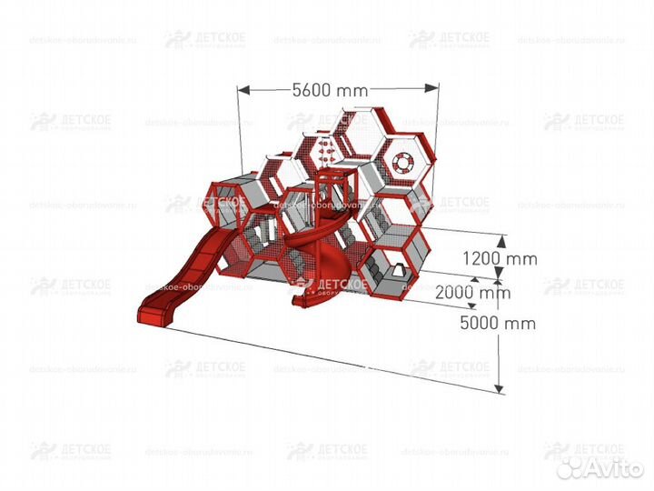 Лабиринт Соты лбс-2, детская игровая зона
