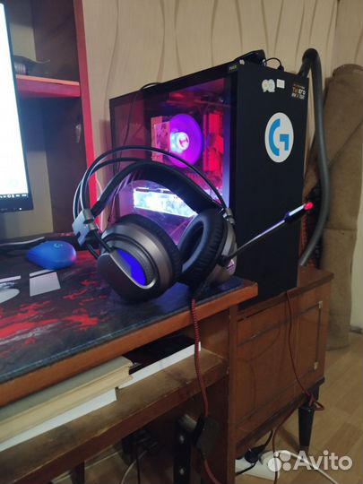 Гарнитура наушники с микрофоном