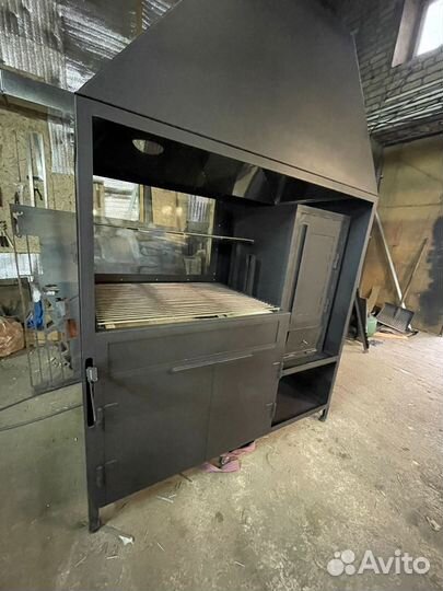 Аргентинский гриль мангал для ресторана