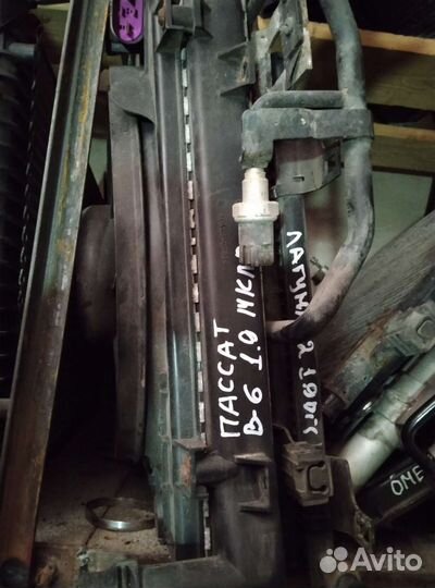 Радиатор охлаждения пассат б-6. Дизель 1,9