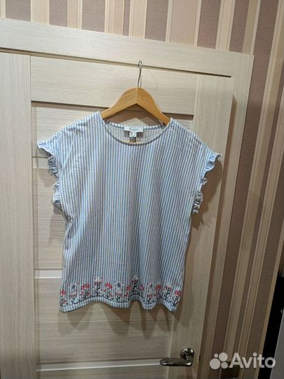 Блузка-футболка женская в полоску