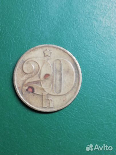 Монета Чехословакия