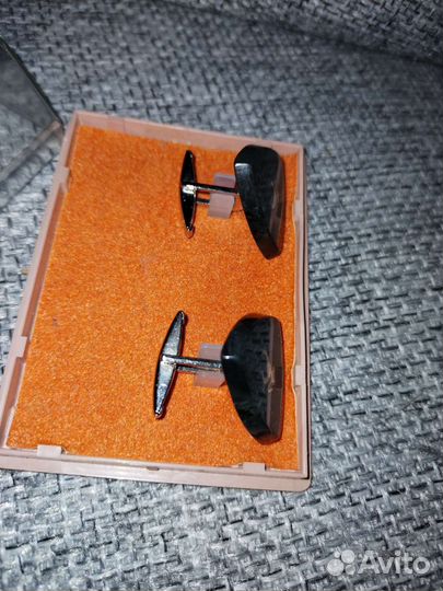 Запонки СССР новые винтаж Телец