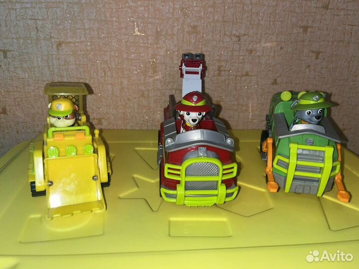 Щенячий патруль, крепыш, зума, маршал, чейз