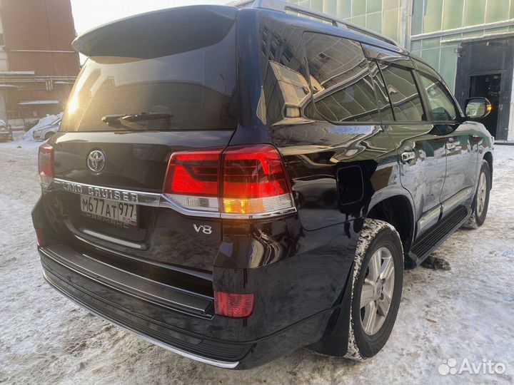 Рестайлинг Toyota Land Cruiser 200