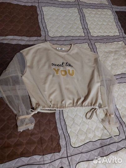 Кофта для девочки 134 140