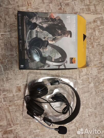 Игровые наушники с микрофоном