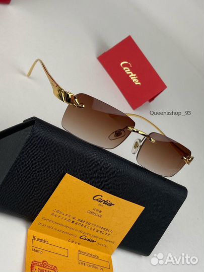 Очки Cartier новая коллекция 2023