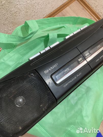 Магнитофон sharp на запчасти WQ283